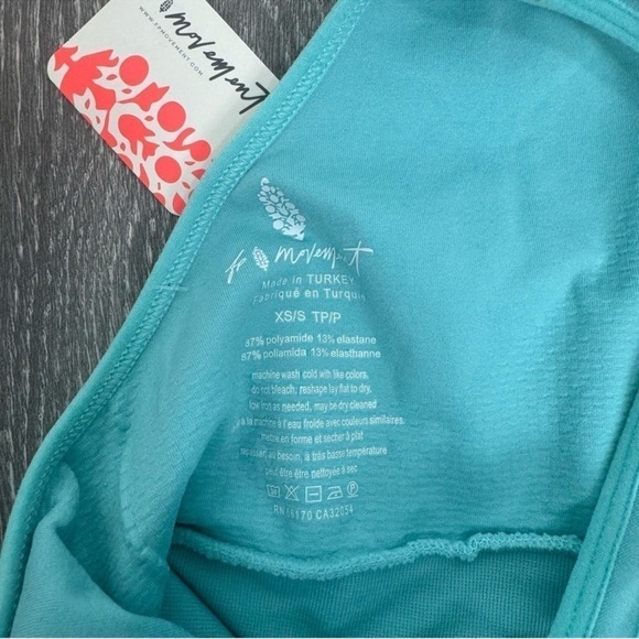 Free People Movement Every Single Time Runsie Size XS/SM Cascade Color NWT - Picture 7 of 13